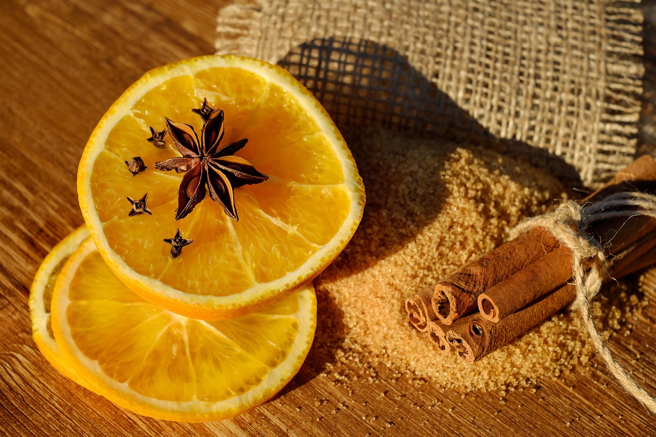 Bright kitchen with citrus-themed decor.
